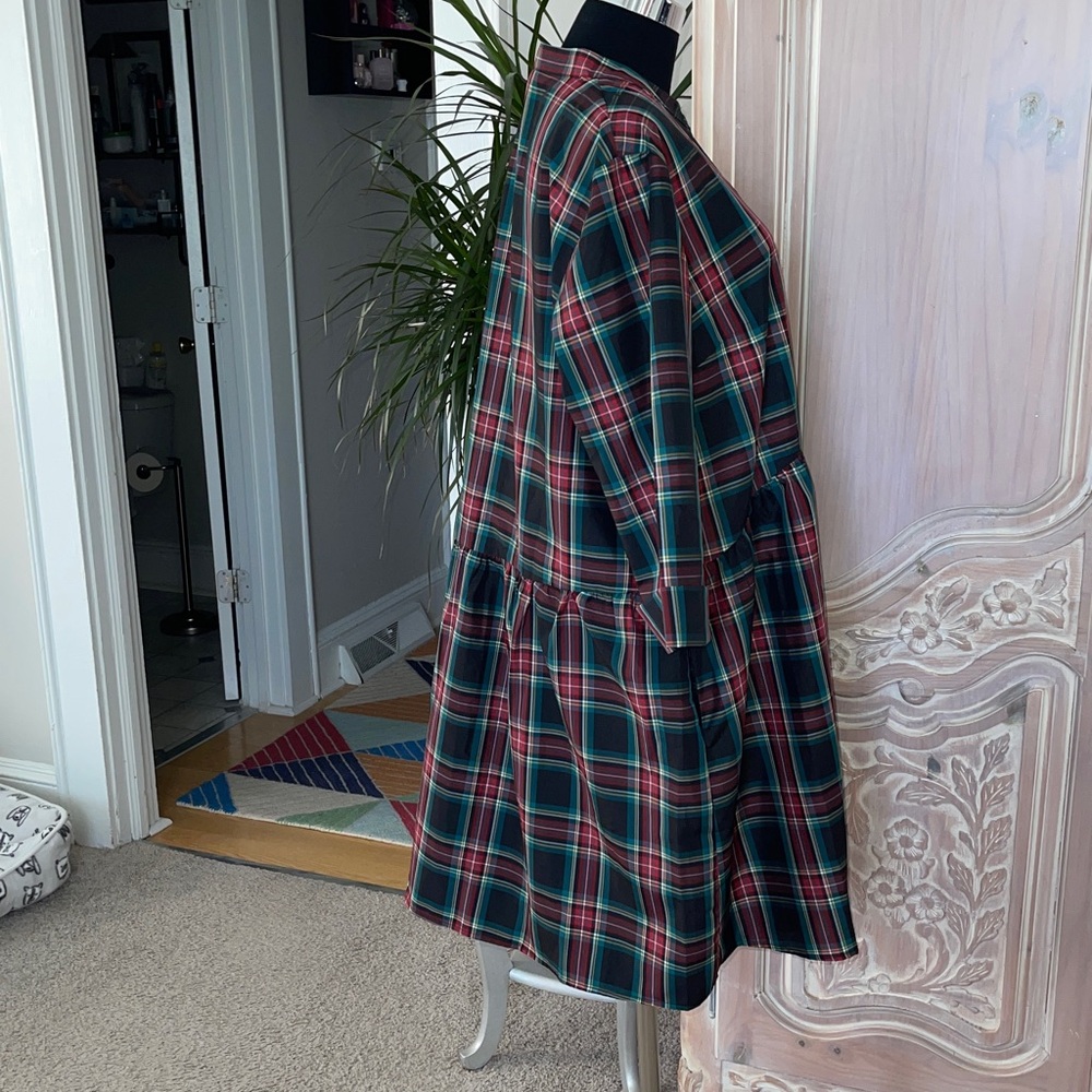 Tuckernuck Highland Tartan Royal Shirt Dress - Picture 7 of 11